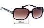 Sunglass Fix Replacement Lenses for Coach HC8116 (L087 Blair) - 56mm Wide 