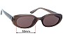 Sunglass Fix Lentes de Repuesto para Ray-Ban RB4441D - 53mm Wide 