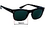 Sunglass Fix Verres de Remplacement pour Ray-Ban RB4428 - 56mm Wide 