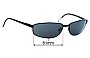 Sunglass Fix Lentes de Repuesto para Arnette Steel Demon AN3001 - 61mm Wide 