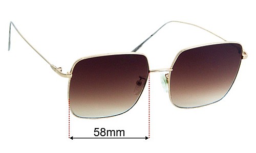 Matt and Nat  Kaya Replacement Lenses 58mm wide 