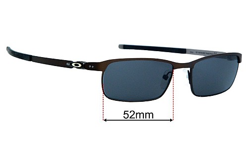Oakley TinCup OX3184 Replacement Lenses 52mm wide 