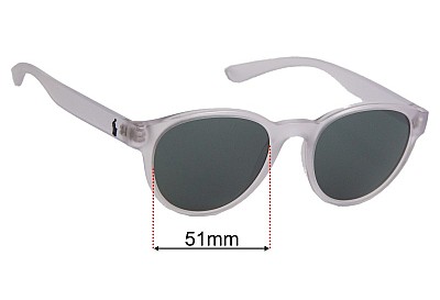 Polo Polo PH 2238 Verres de Remplacement 51mm wide 
