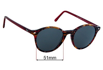 Ray-Ban RB2230 Bernard Replacement Lenses 51mm wide 