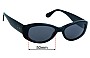 Sunglass Fix Replacement Lenses for Ray-Ban RB4135 - 50mm Wide 