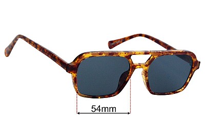 Reality Tomorrowland Lentes de Repuesto 54mm wide 
