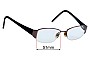 Sunglass Fix Lentes de Repuesto para Zarah Jane  Z1004 - 51mm Wide 