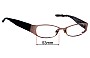 Sunglass Fix Replacement Lenses for Bebe Alluring BB5011 - 53mm Wide 