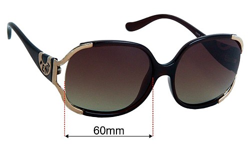Fendi FS 5144 Lentes de Repuesto 60mm wide 