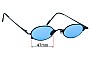 Sunglass Fix Replacement Lenses for Koure KR8066 - 47mm Wide 