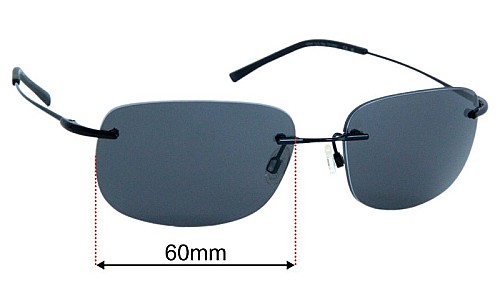 Maui Jim MJ934 Ohai - Rx Replacement Lenses 60mm wide 