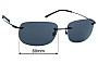 Sunglass Fix Replacement Lenses for Maui Jim MJ934 Ohai - Rx - 60mm Wide 