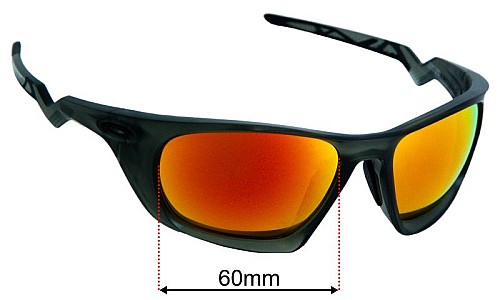 Oakley Lateralis OO9431 Lentilles de Remplacement 60mm wide 