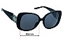 Sunglass Fix Lentes de Repuesto para Ralph Lauren RL 8196BU - 55mm Wide 