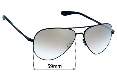 ROKA Phantom Verres de Remplacement 59mm wide 