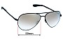 Sunglass Fix Verres de Remplacement pour ROKA Phantom - 59mm Wide 