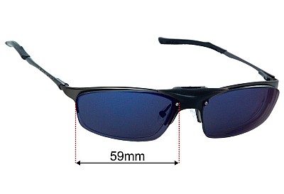 Rudy Project Kabario Flip Up (Clip Only) Replacement Lenses 59mm wide 
