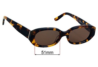 Velvet Canyon Mannequin Ersatzgläser 51mm wide 