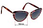 Sunglass Fix Replacement Lenses for Emilio Pucci EP11 - 56mm Wide 