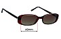 Sunglass Fix Replacement Lenses for Emporio Armani 588/S - 49mm Wide 