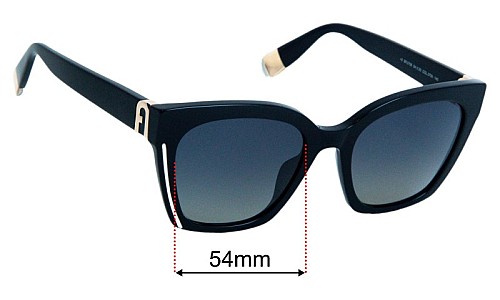 Furla SFU708 Replacement Lenses 54mm wide 