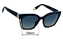Sunglass Fix Replacement Lenses for Furla SFU708 - 54mm Wide 