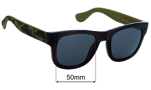 Havaianas Paraty Replacement Lenses 50mm wide 