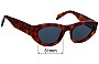 Sunglass Fix Replacement Lenses for Marni Rainbow Mountains - 51mm Wide 