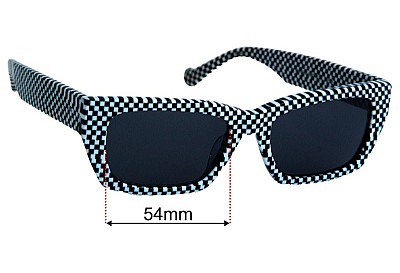 Sito Outer Limits Lentes de Repuesto 54mm wide 