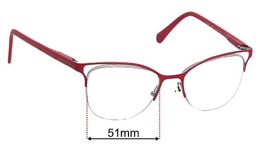 Vogue VO4087 Lentes de Repuesto 51mm wide 