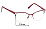 Sunglass Fix Lentes de Repuesto para Vogue VO4087 - 51mm Wide 