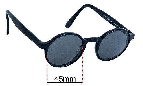 Paul Taylor M 2003 Replacement Lenses 45mm wide 