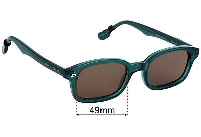 Prive Revaux The Austin Replacement Lenses 49mm wide 