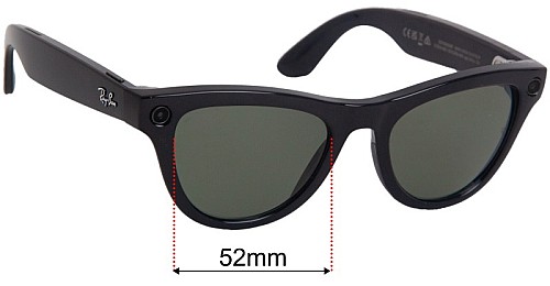 Ray-Ban RW4010 Meta Skyler 52mm Lens Replacement