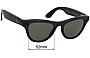 Sunglass Fix Replacement Lenses for Ray-Ban RW4010 Meta Skyler - 52mm Wide 