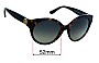 Sunglass Fix Replacement Lenses for Tory Burch TY7087 - 52mm Wide 