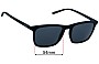 Sunglass Fix Replacement Lenses for Arnette Frogface AN7209 - 54mm Wide 