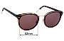 Sunglass Fix Ersatzgläser für Carla Zampatti 19 - 52mm Wide 