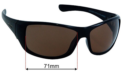 Dirty Dog Icicle Replacement Lenses 71mm wide 