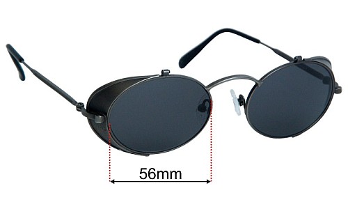 Jean Paul Gaultier 1175 Ersatzlinsen 56mm wide 