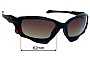 Sunglass Fix Replacement Lenses for Oakley Jawbone OO9089 - 62mm Wide 
