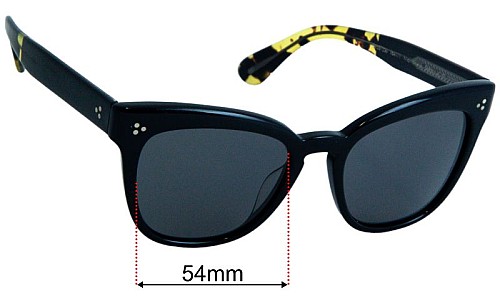 Oliver Peoples OV5372SU Marianela Replacement Lenses 54mm wide 