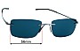 Sunglass Fix Replacement Lenses for Porsche P 8362 - 56mm Wide 