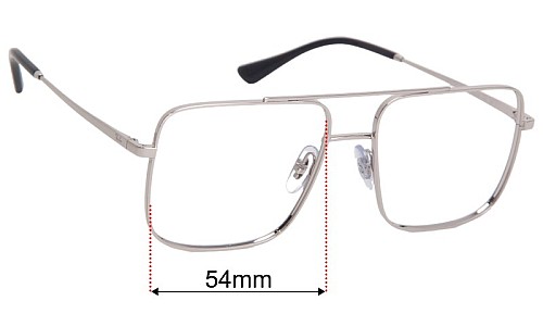 Ray-Ban RB3758V Ari Optics Lentes de Repuesto 54mm wide 