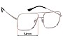 Sunglass Fix Lentes de Repuesto para Ray-Ban RB3758V Ari Optics - 54mm Wide 