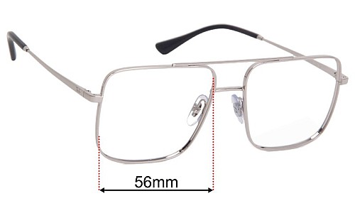 Ray-Ban RB3758V Ari Optics Lentes de Repuesto 56mm wide 