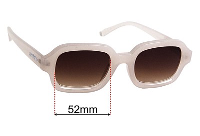 Szade Watts Lentes de Repuesto 52mm wide 