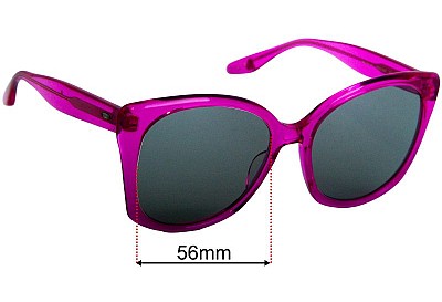 Barton Perreira Brow Babe Replacement Lenses 56mm wide 