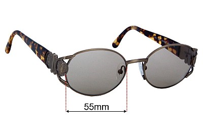 Fendi FS 140 Replacement Lenses 55mm wide 