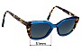 Sunglass Fix Lentes de Repuesto para Missoni MIS0157 - 51mm Wide 